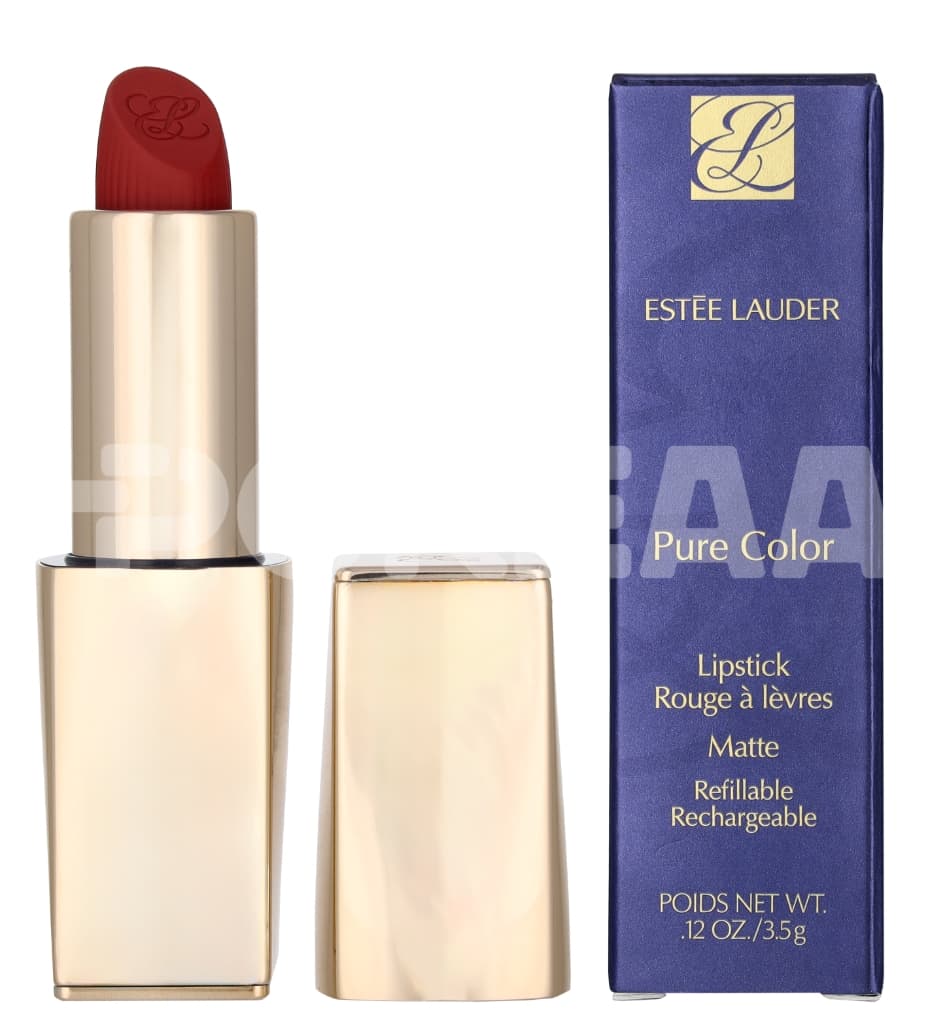 E.Lauder Pure Color Matte Refillable Lipstick 3.5g - #569 Fearless 1