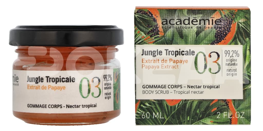 Academie Jungle Tropicale Body Scrub Nectar Tropical 60ml 1