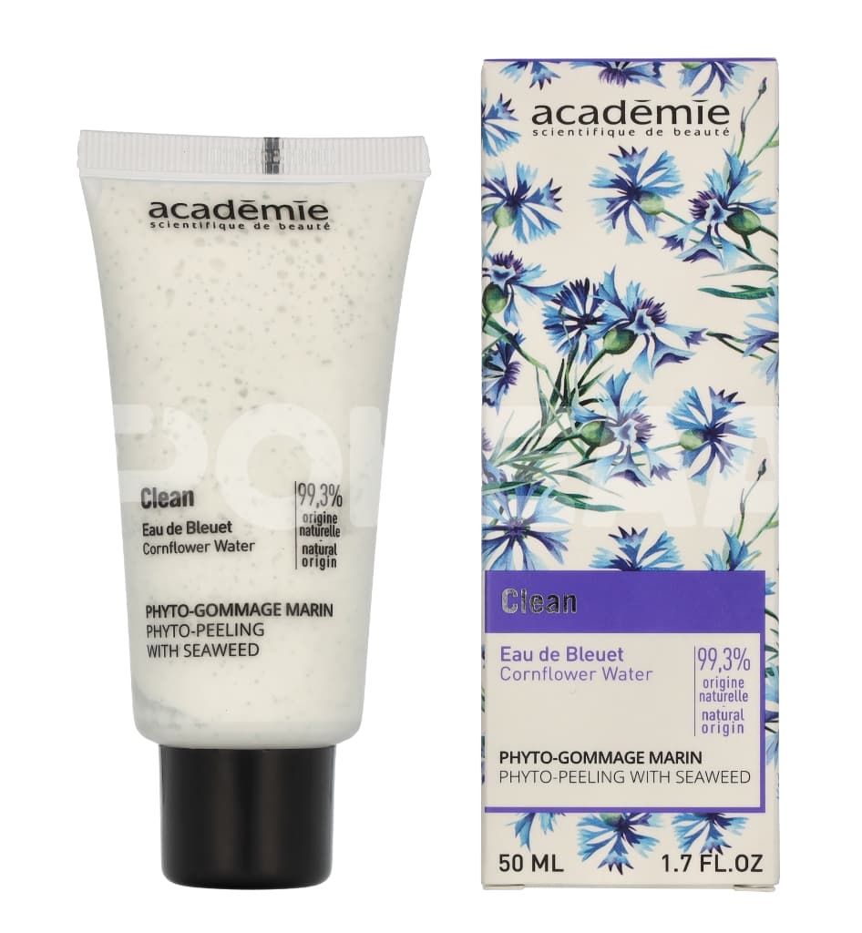 Academie Clean Cornflower Water Phyto-Peeling With Seaweed 50ml 1