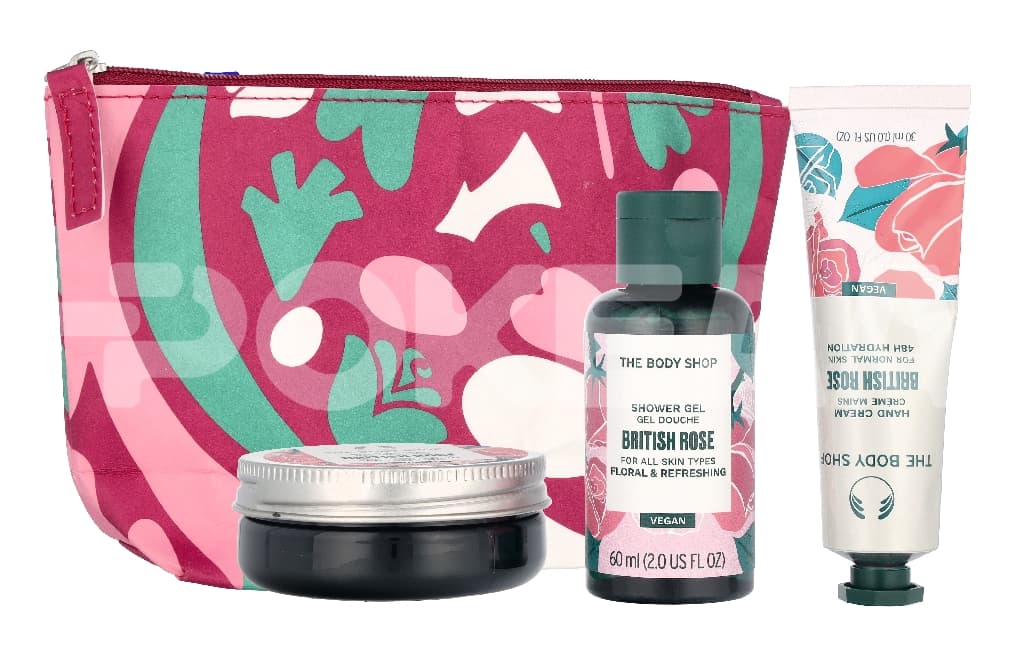 The Body Shop G2 Beauty Bag British Rose 140ml 1
