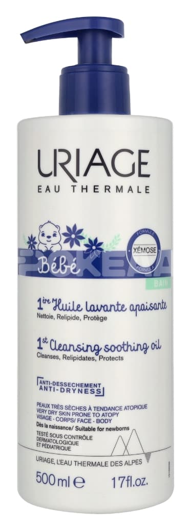 Uriage Bebe 1st Cleansing Soothing Oil 500ml 1