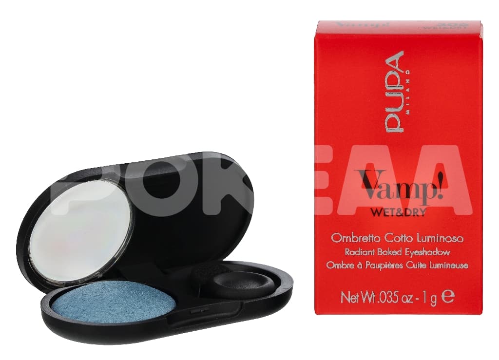 Pupa Vamp! Wet & Dry Eyeshadow 1g - #306 Bon-Ton Blue 1