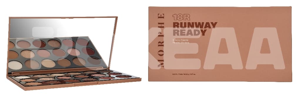 Morphe 18R Runway Ready Artistry Eye Palette 22g 1