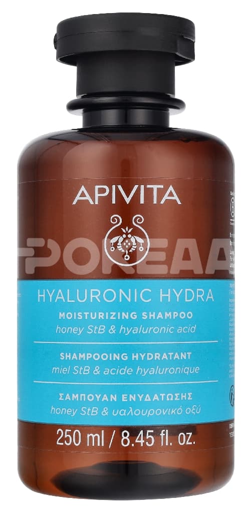 Apivita Hyaluronic Hydra Moisturizing Shampoo Honey StB & Hyaluronic Acid 250ml 1