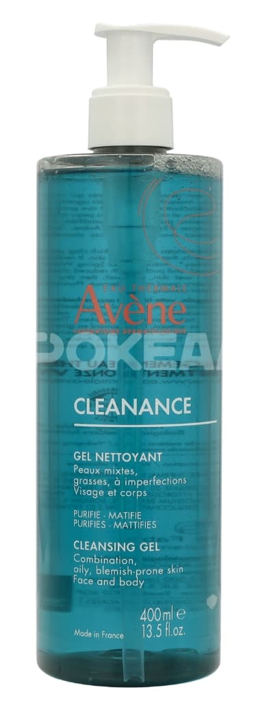 Avene Cleanance Cleansing Gel 400ml - For Oily, Blemish-Prone Skin 1