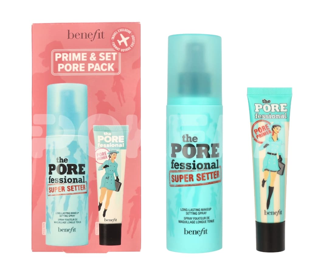 Benefit Prime & Pore Make-Up Set 142ml - 22ml/120ml 1