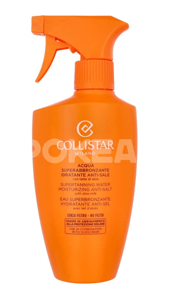 Collistar Supertanning Water With Aloe Milk 400ml - For Hair Face And Body 2