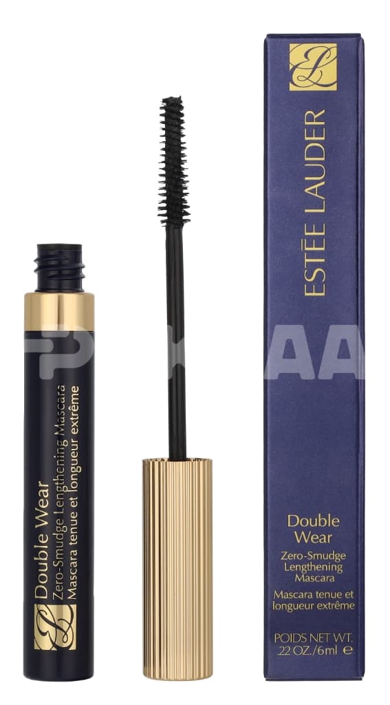 E.Lauder Double Wear Zero-Smudge Lenghtening Mascara 6ml - DWM #01 Black 1