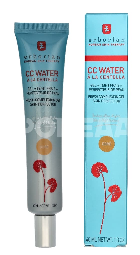 Erborian CC Water Centella Fresh Complex. Gel Skin Perfector 40ml - Dore 1
