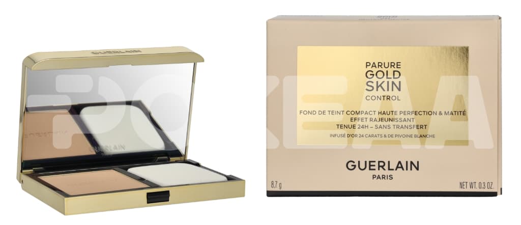 Guerlain Parure Gold Skin 2N Neutral - Refillable Compact Matte Foundation 8.7g 1