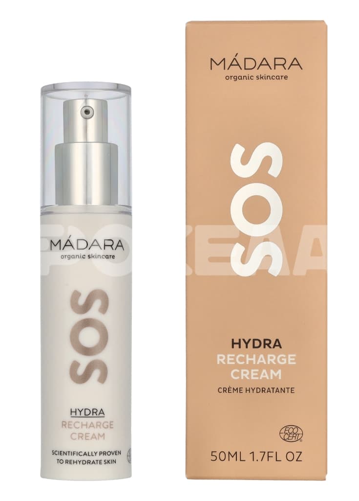 Madara Sos Hydra Recharge Cream For Dehydrated And Stressed Skin, All Types 50ml 1