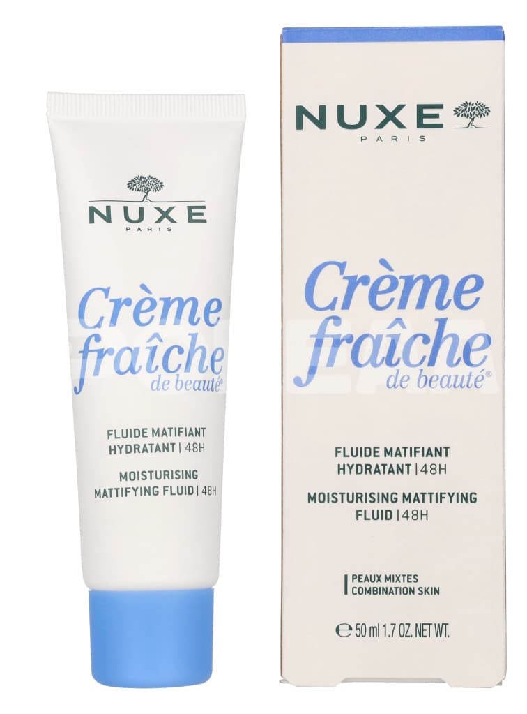 Nuxe 48HR Moisturising Mattifying Fluid 50ml - Combination Skin 1
