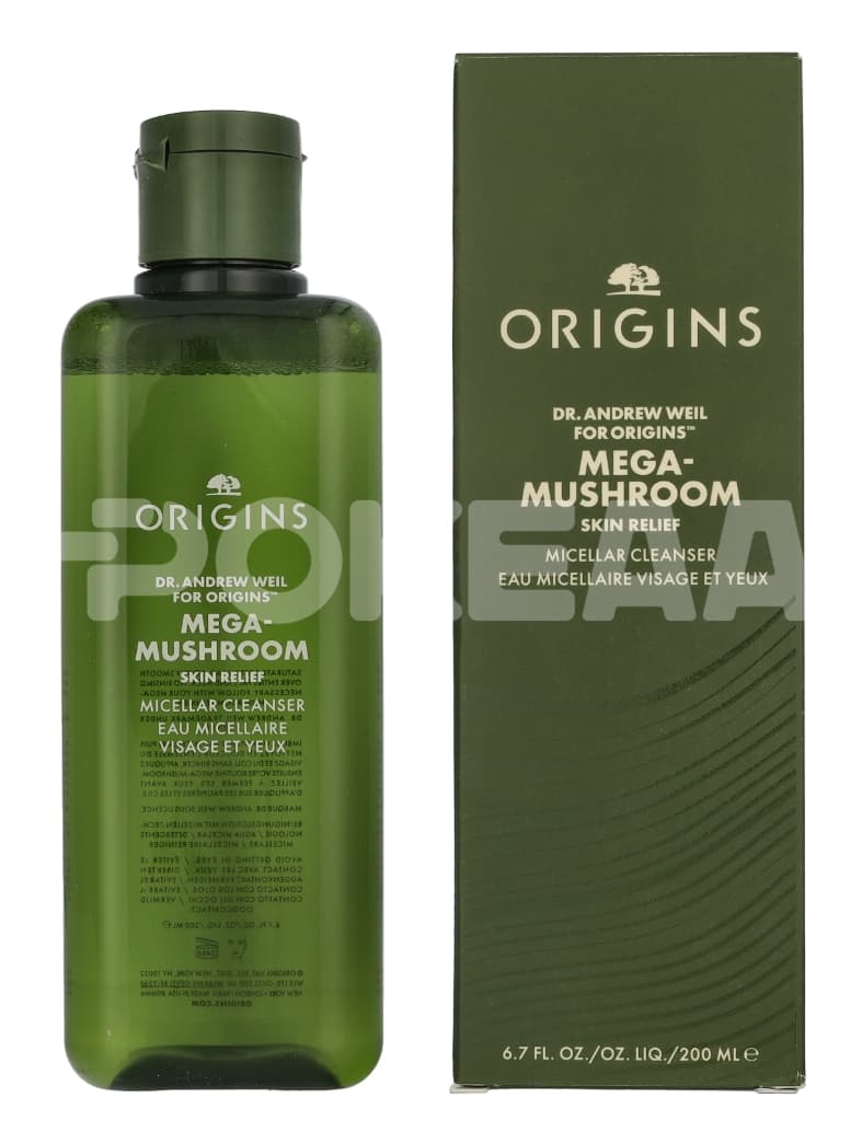 Origins Dr. Weil Mega-Mushroom Skin Relief Micellar Cleanser 200ml 1