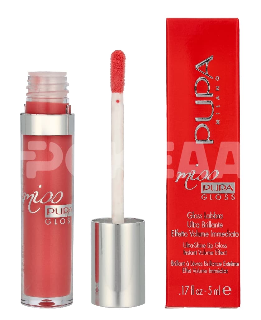 Pupa Miss Pupa Ultra-Shine Lip Gloss 5ml - #302 Ingenious Pink 1