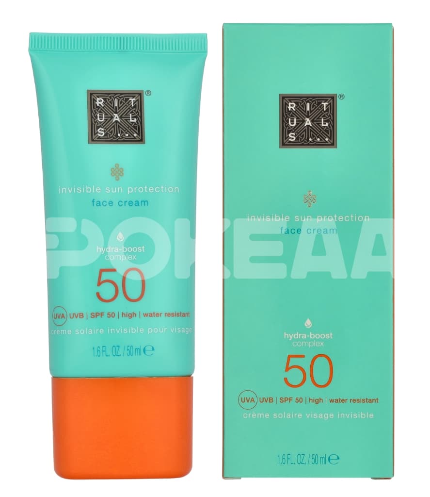 Rituals Karma Sun Protection Face Cream SPF50+ 50ml - White Tea & Ginkgo Biloba 1