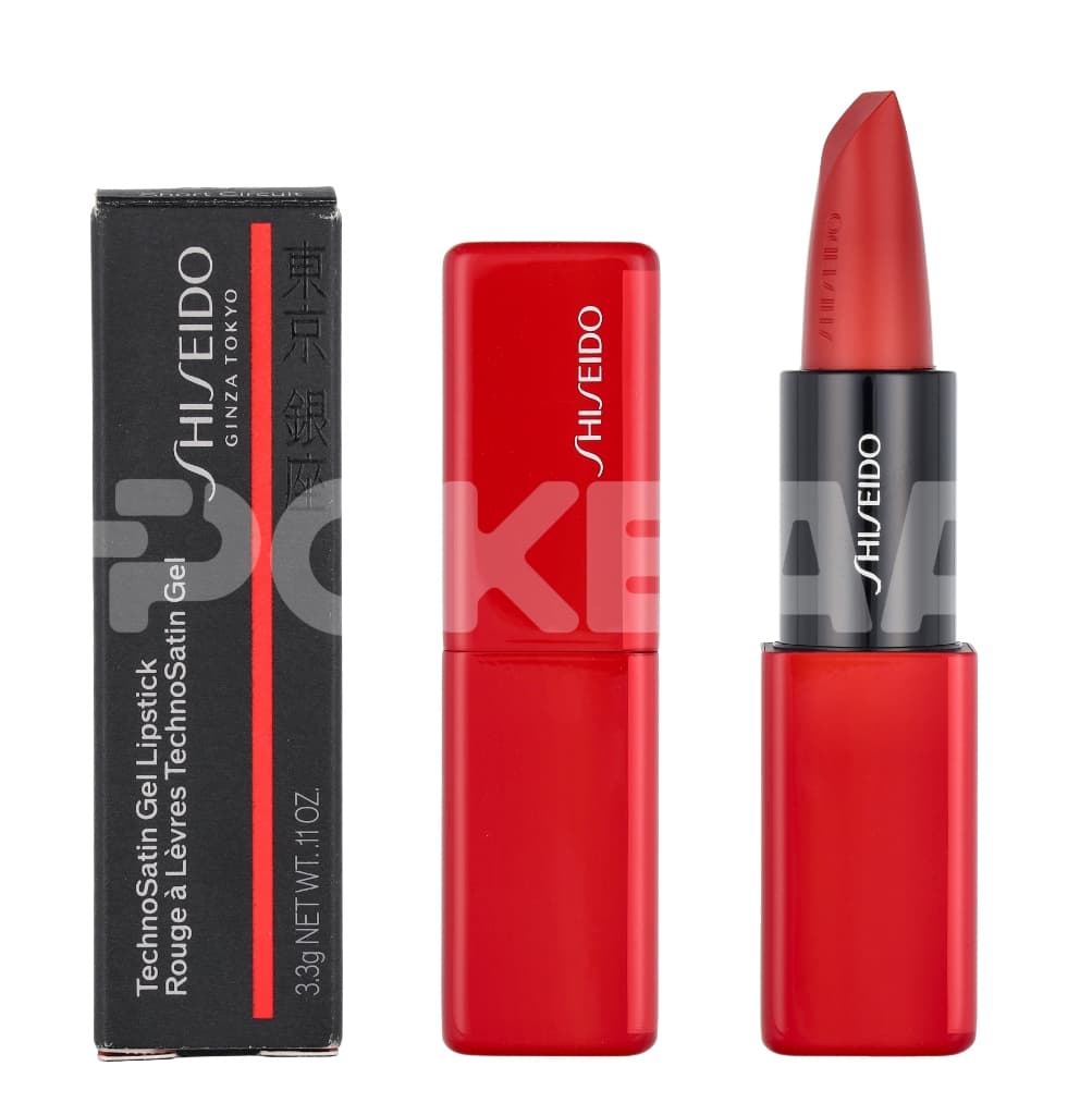 Shiseido Technosatin Gel Lipstick 3.3g - #415 Short Circuit 1