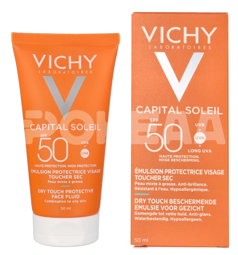Vichy Ideal Soleil SPF50 Face Emulsion Dry Touch 50ml 1