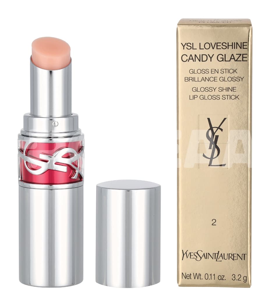 YSL Loveshine Candy Glaze Lipstick 3.2g - #02 Healthy Glow Plumper 1