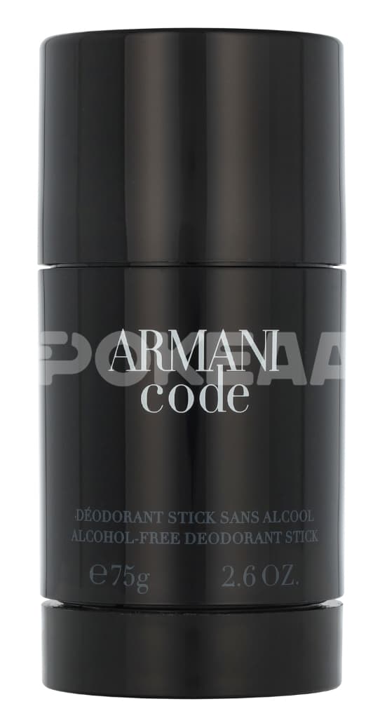Armani Code Pour Homme Deo Stick 75g - Alcohol-Free 1