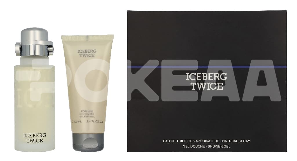 Iceberg Twice Pour Homme Giftset 225ml - Edt Spray 125ml/Shower Gel 100ml 1
