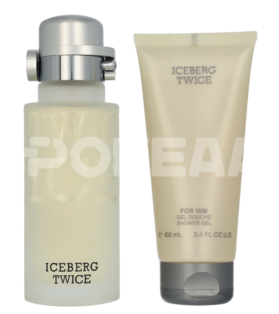 Iceberg Twice Pour Homme Giftset 225ml - Edt Spray 125ml/Shower Gel 100ml 2