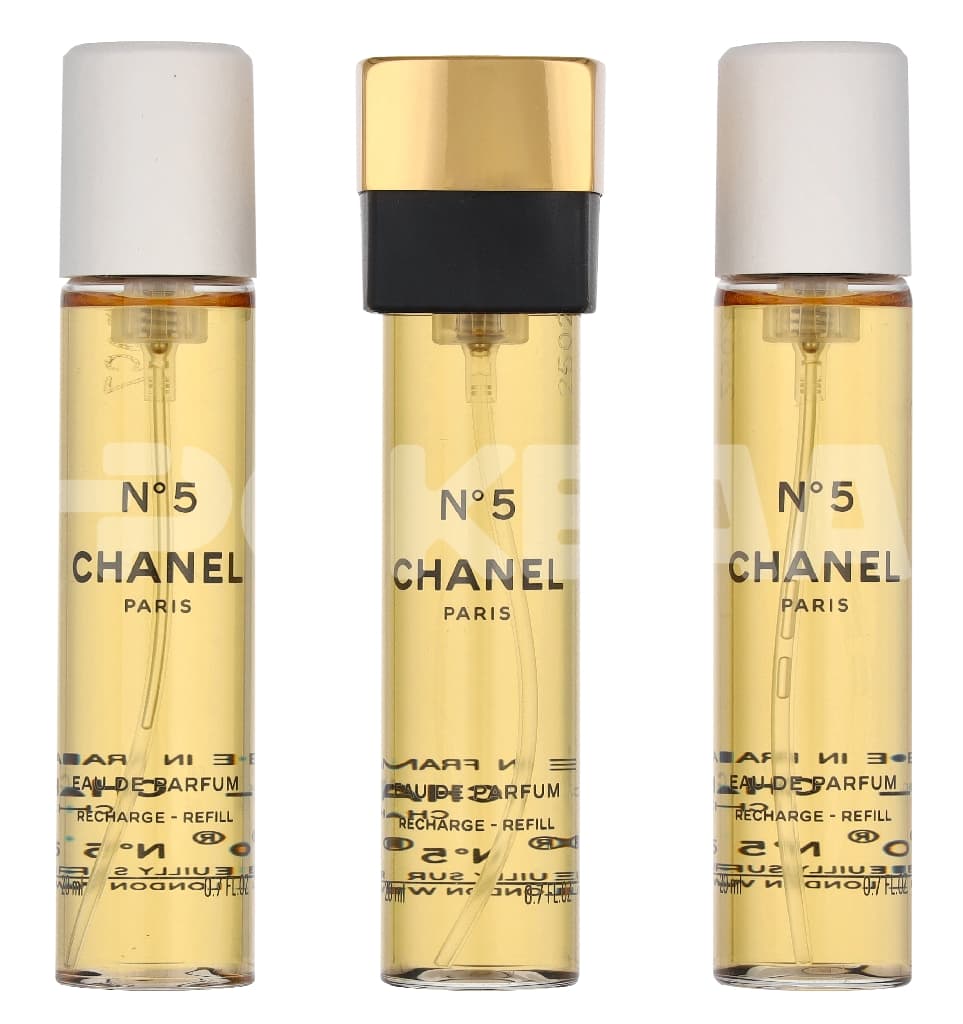 Chanel No 5 Giftset 60ml - 3x20ml - Edp Spray Refill 2