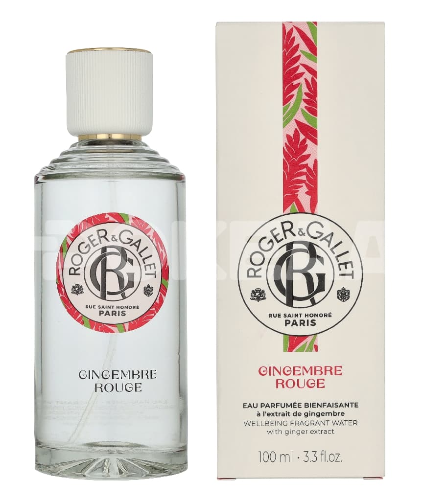 Roger & Gallet Gingembre Rouge Wellbeing Fragrant Water 100ml 1
