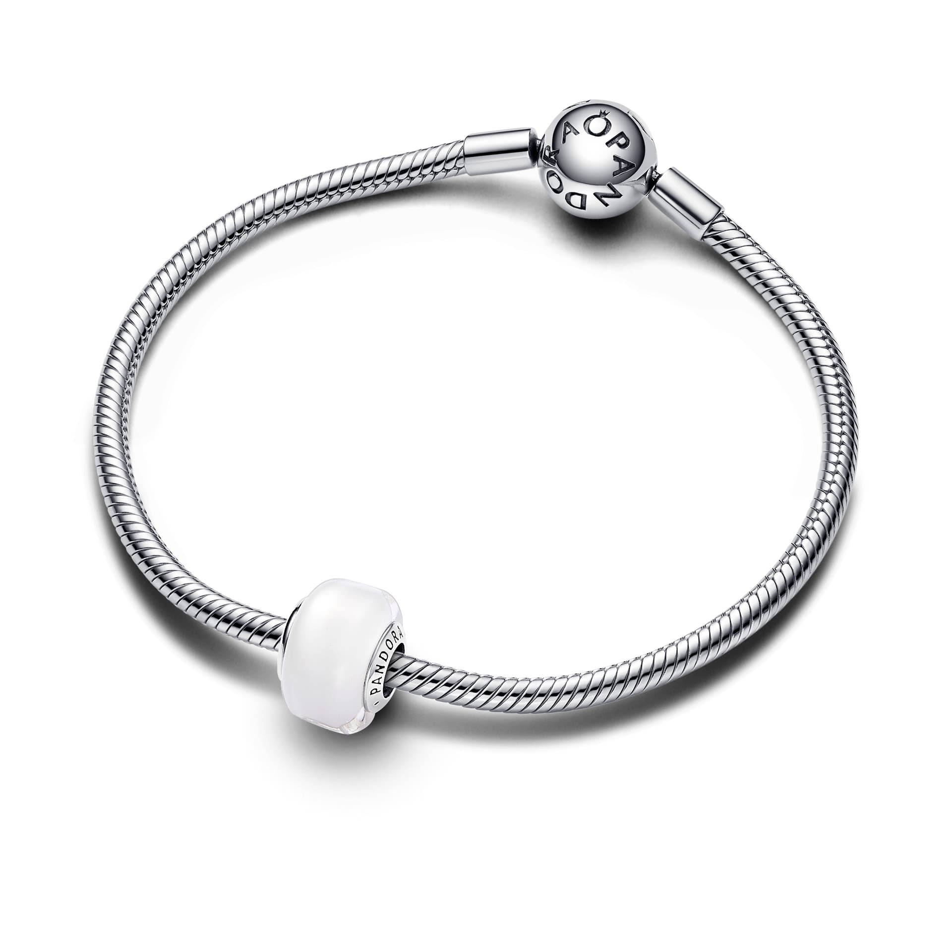 Pandora - Charm Verre en argent sterling blanc 3