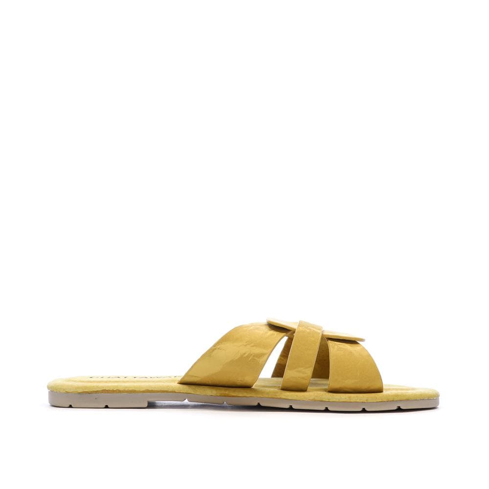 Claquettes Jaune Femme Chattawak Pace 2