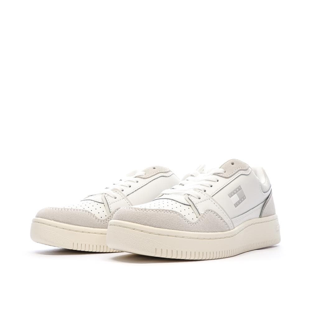 Baskets Blanches/Beiges Femme Tommy Hilfiger Retro 6