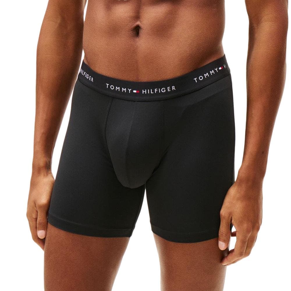 3x Boxers Noir Homme Tommy Hilfiger Brief UM0UM03618 2