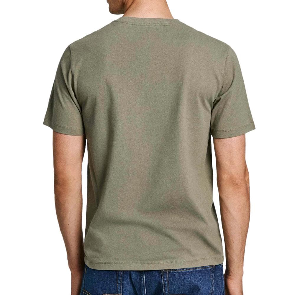 T-shirt Kaki Moyen Homme Pepe jeans Connor 2