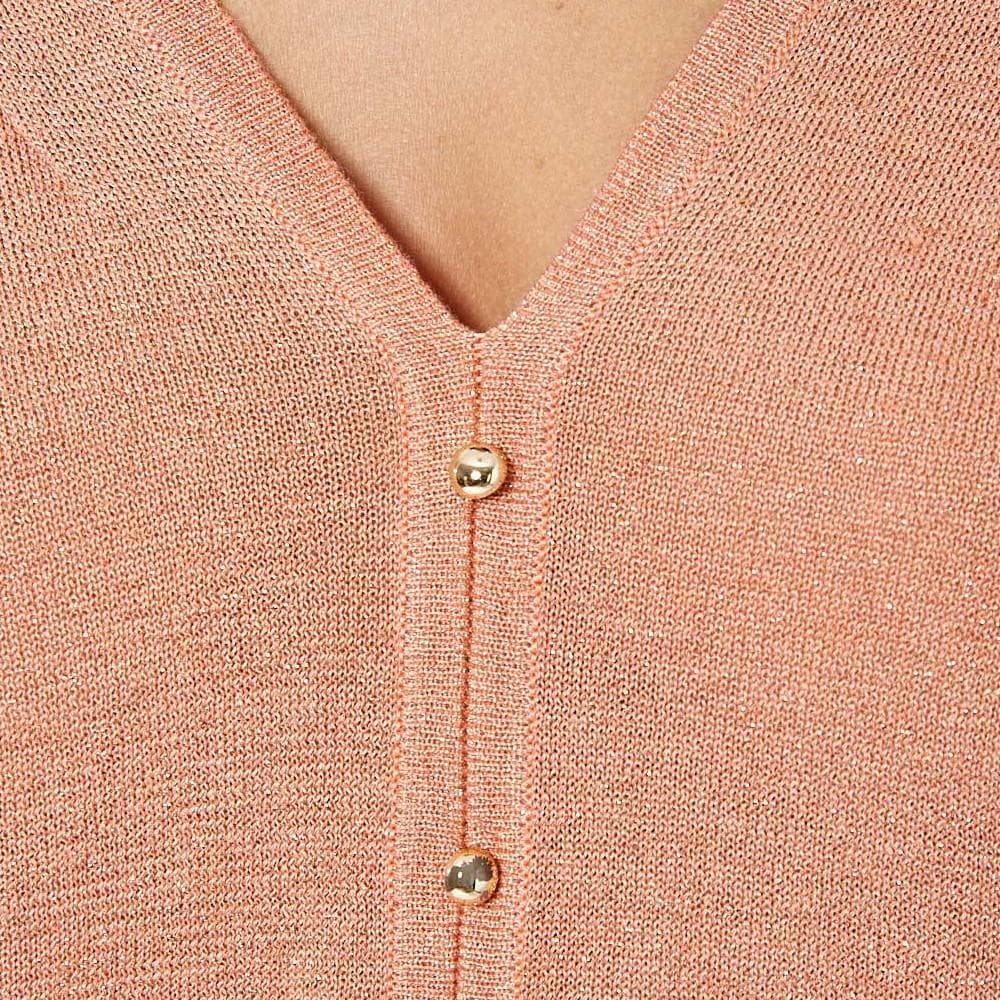 Pull Pailleté Corail Femme Kaporal Janee 3