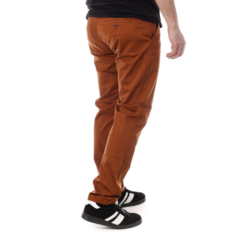 Chino Marron Foncé Homme Paname Brothers Costa 2