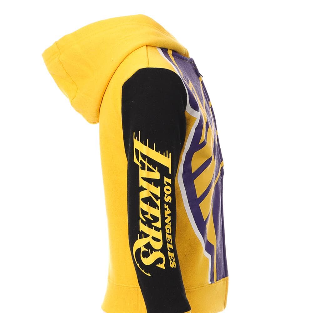 Sweat Zippé Jaune/Violet Garçon NBA Los Angeles Lakers 3