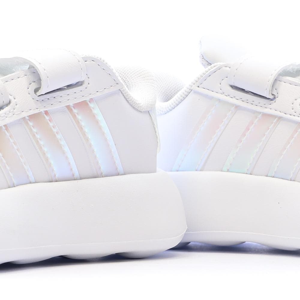 Baskets Blanches Bébé Fille Adidas Grand Court 2.0 Cf 7