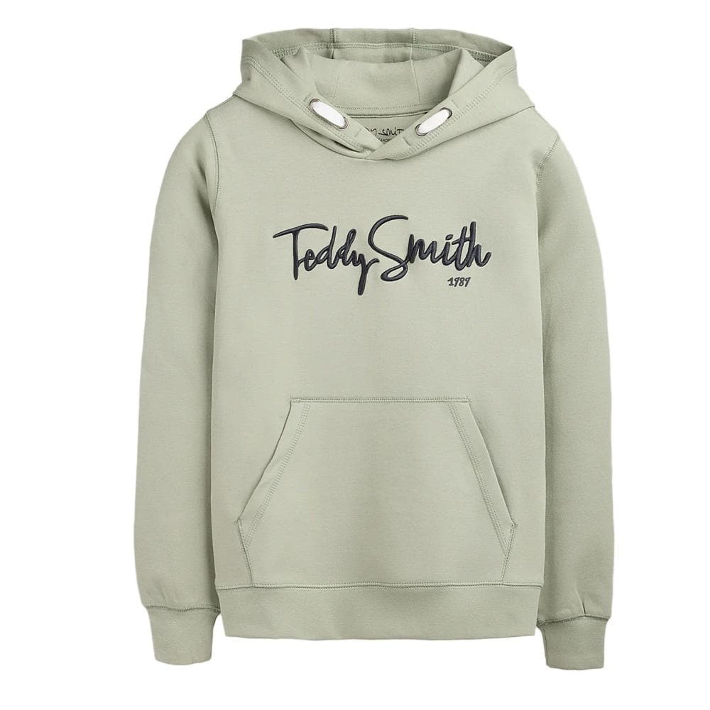 Sweat Vert/Noir Garçon Teddy Smith Evry 1