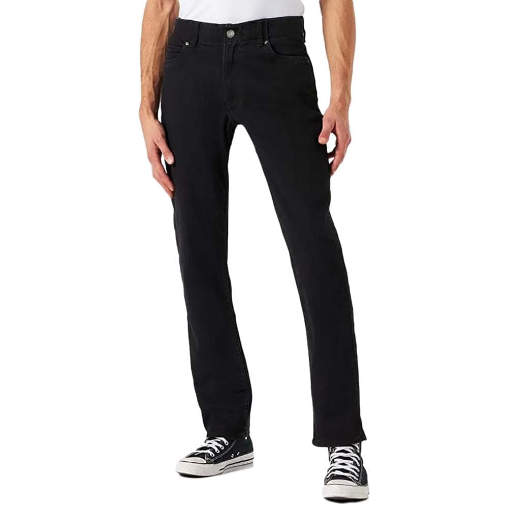 Jean Straight Noir Homme Lee 112343355 1