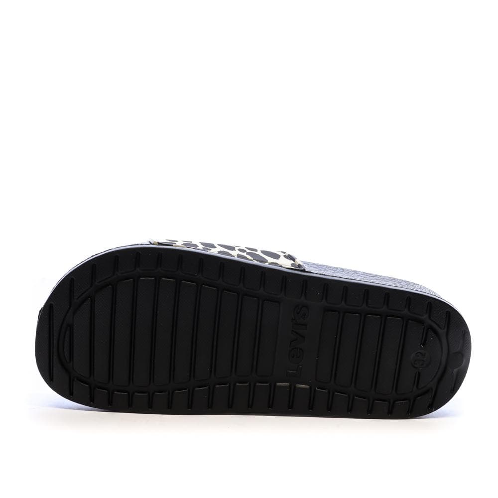 Claquettes Noir Fille Levi's Pool 2