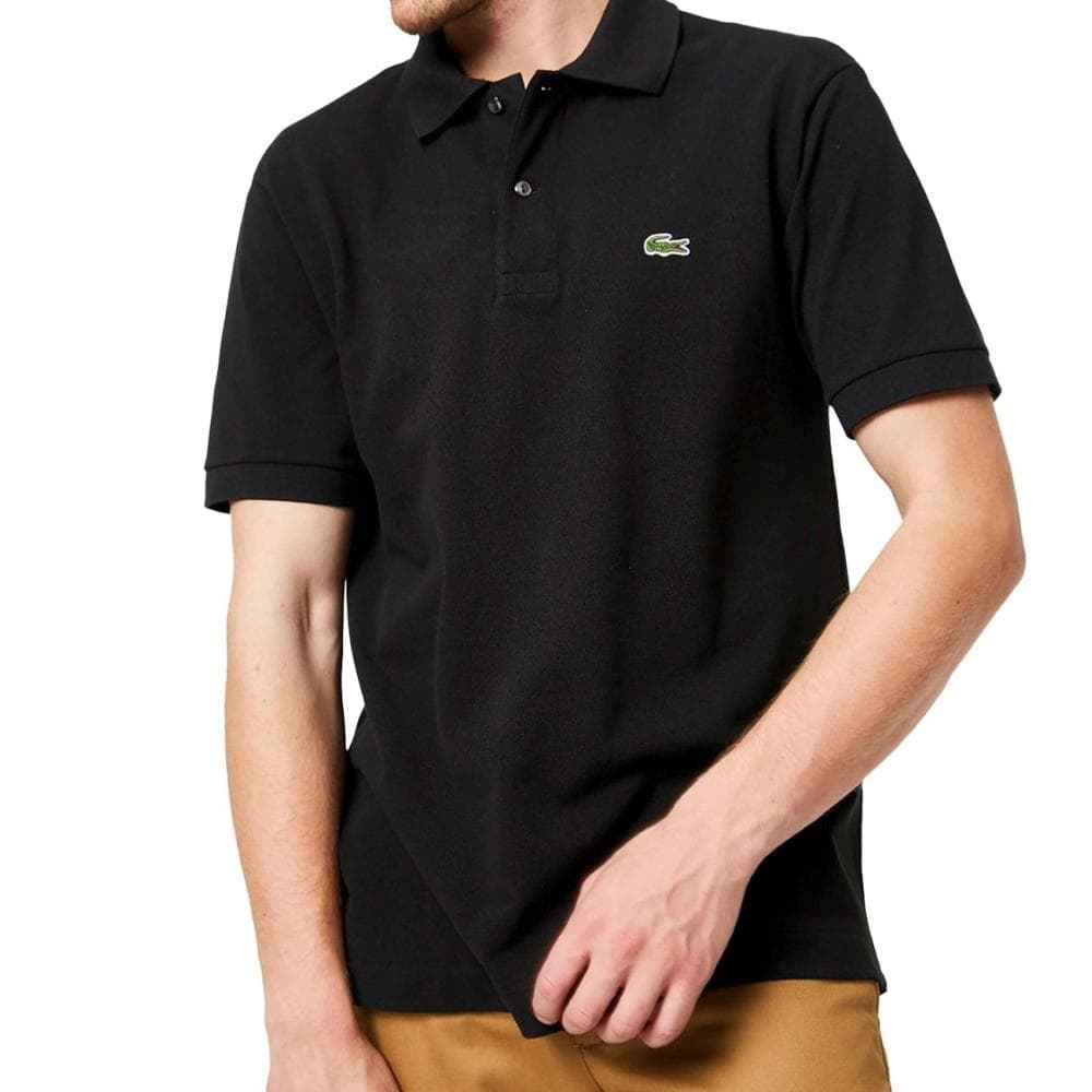 Polo Noir Homme Lacoste L1212 1