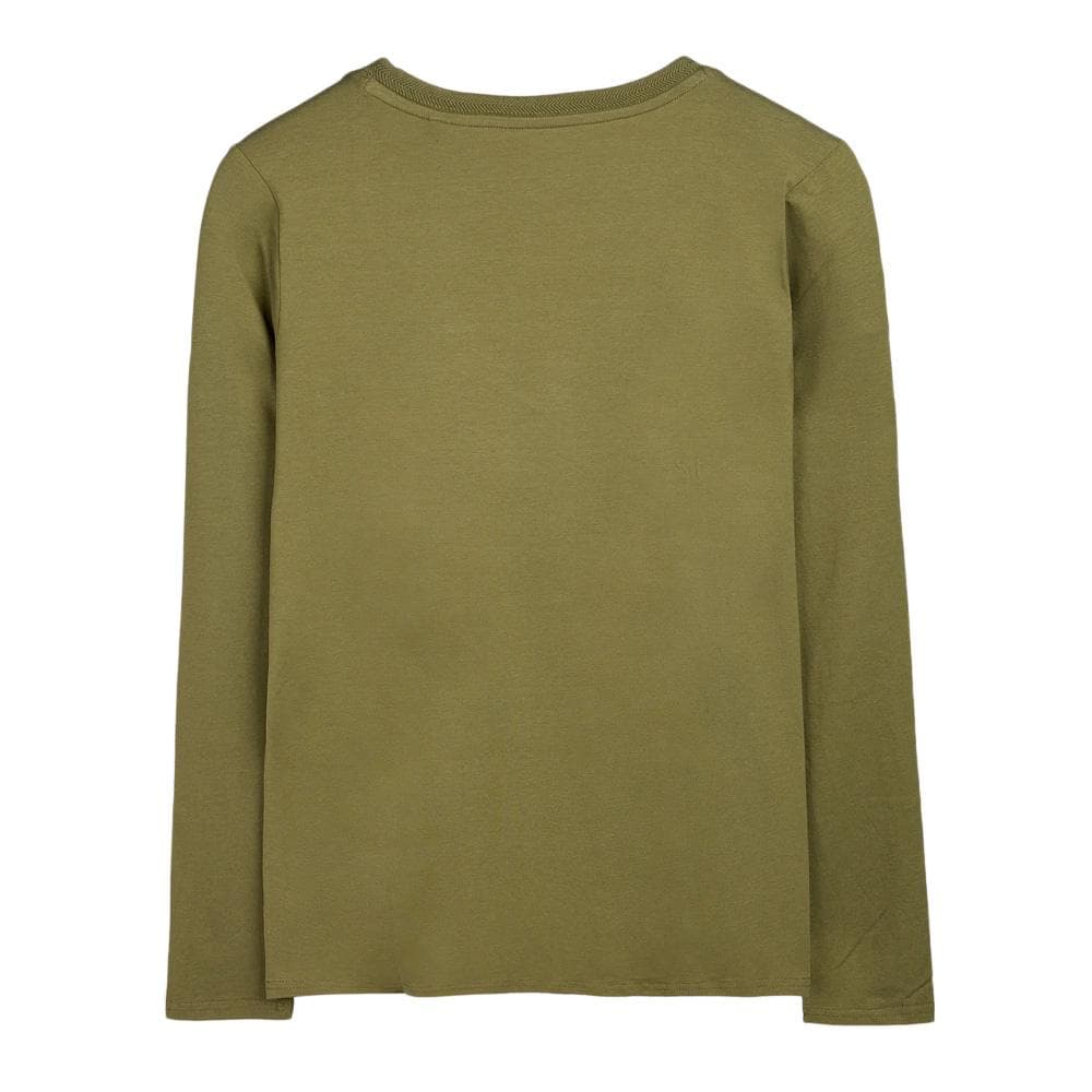 T-shirt Kaki Femme Teddy Smith Mianas 2