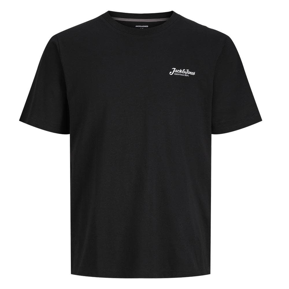 T-Shirt Noir Homme Jack & Jones Beau 1