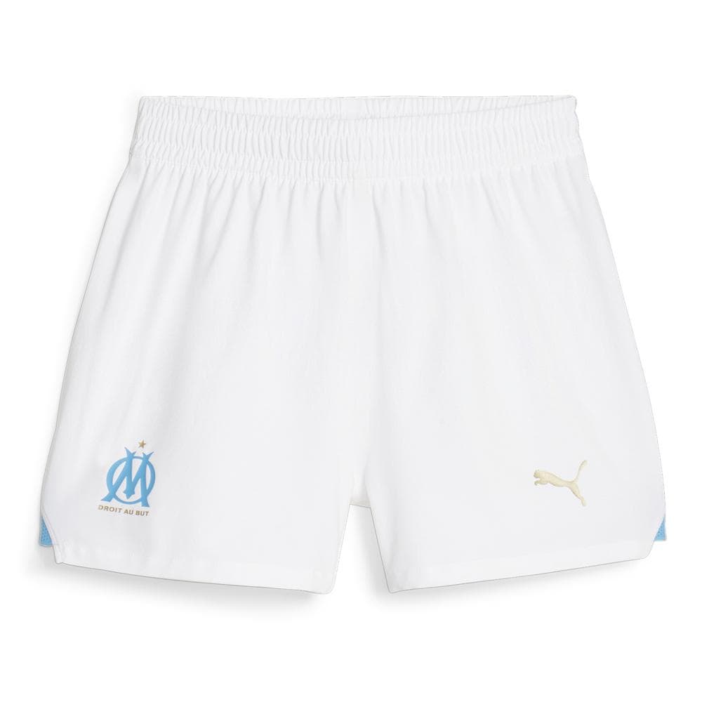 OM Short Blanc/Bleu Femme Puma 1