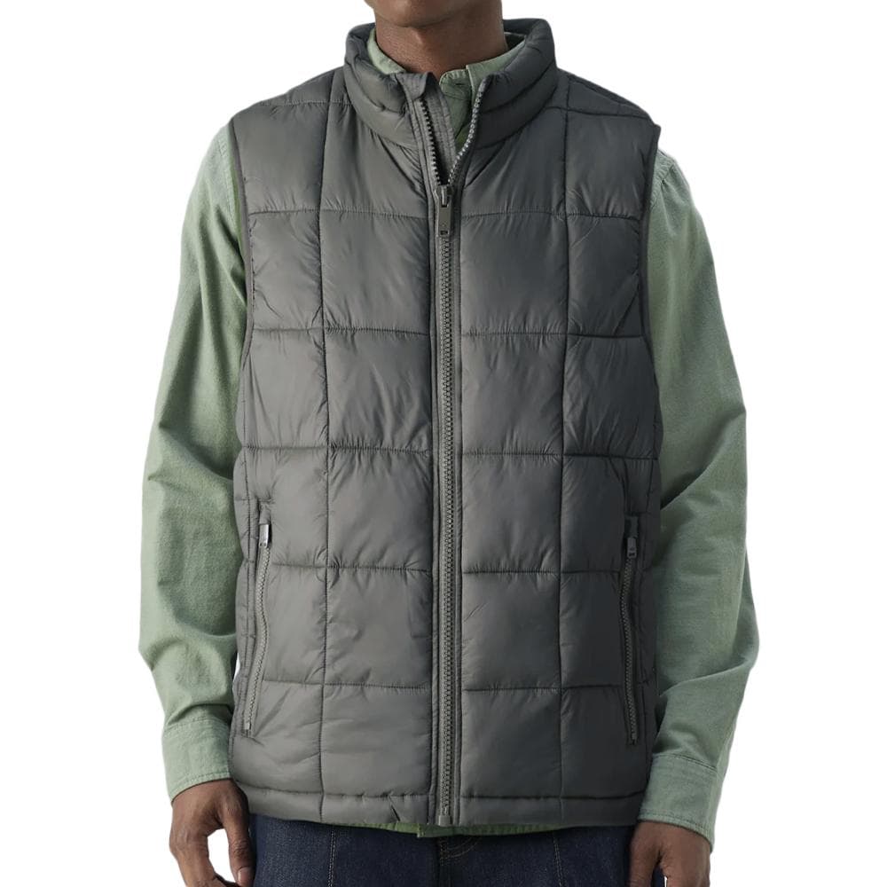 Doudoune sans manche Grise Homme Dockers Giii Quilted 1