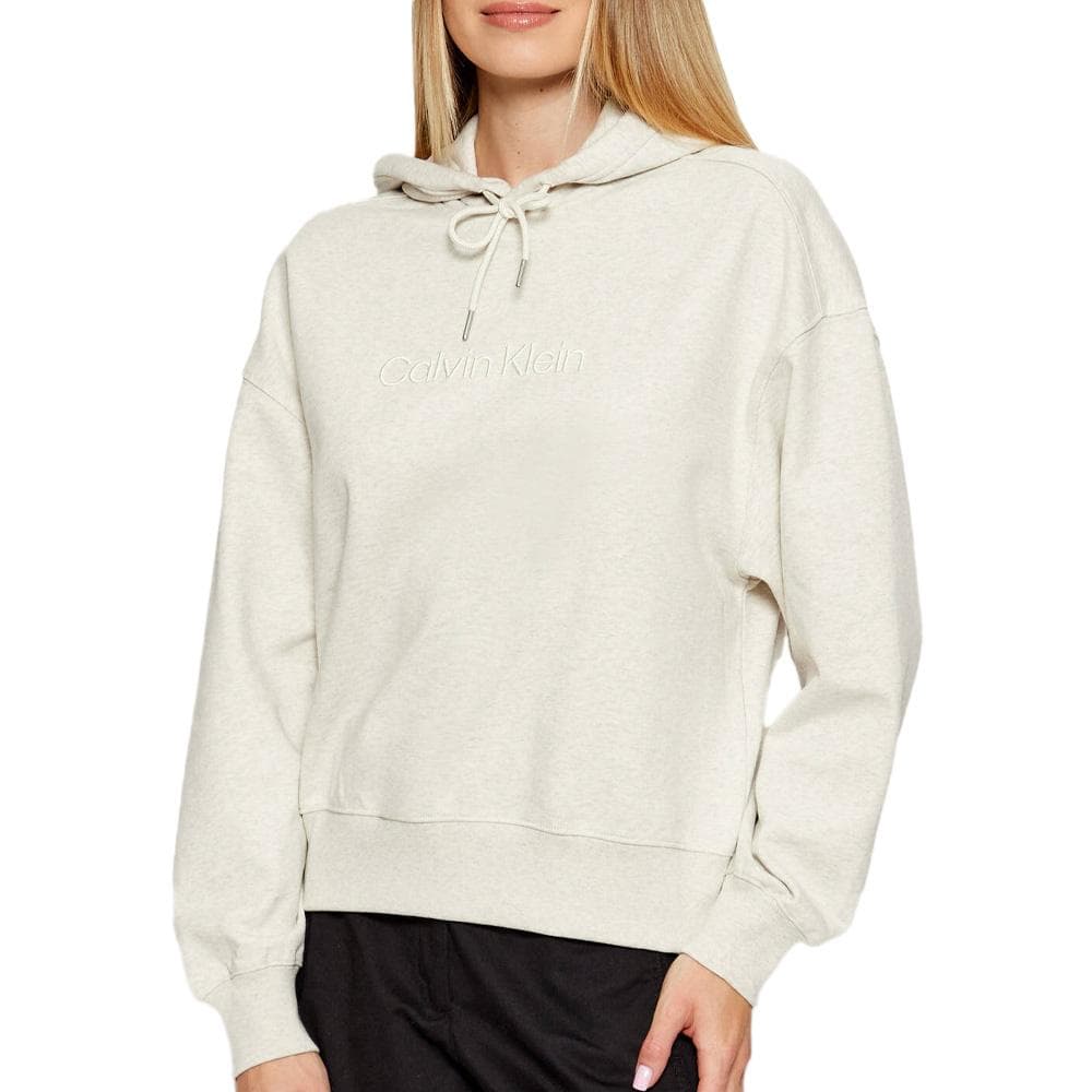 Sweat à Capuche Beige Calvin Klein Jeans French 1
