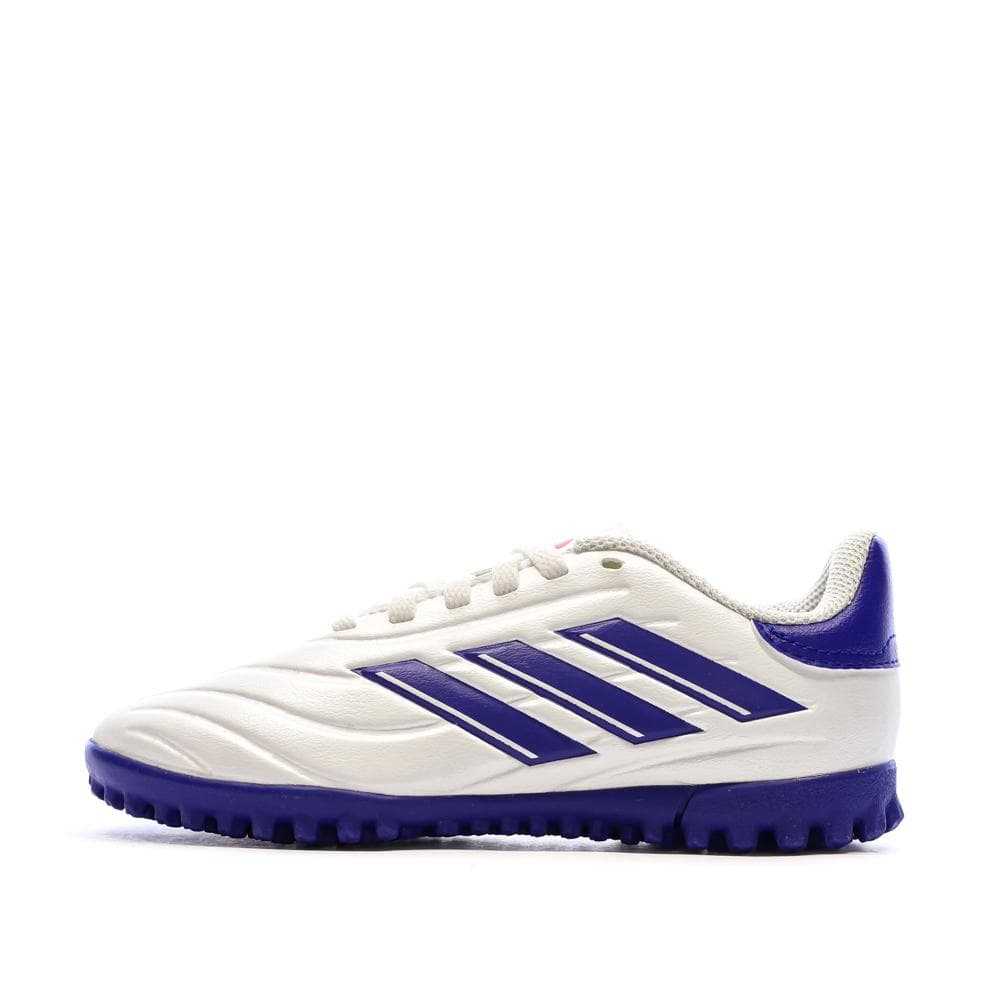 Chaussures de Futsal Blanches/Bleu Garçon Adidas Copa Pure 2 1
