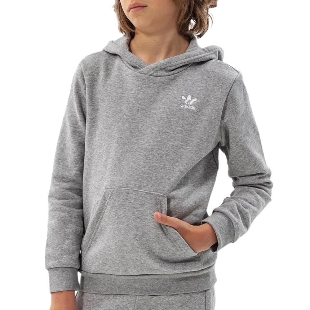 Sweat Gris Fille Adidas Hoodie 1