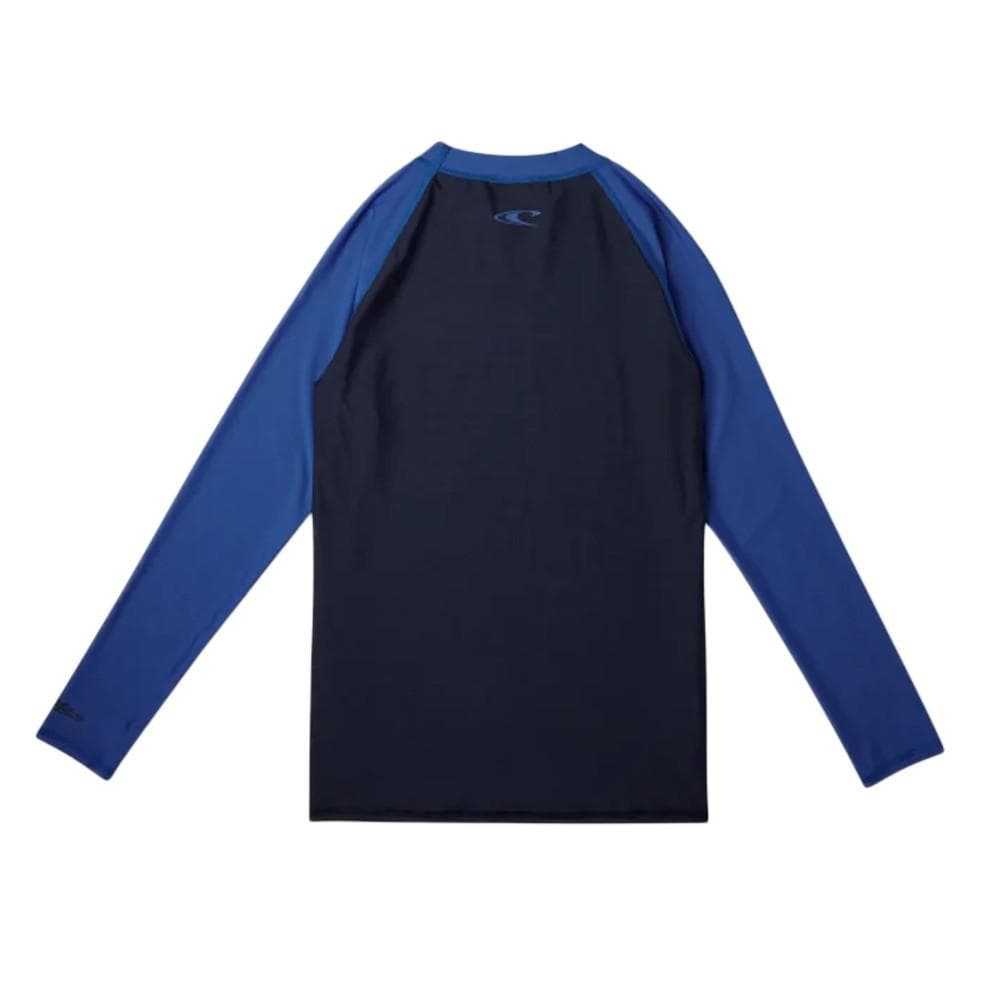 Lycra Manches Longues Noir/Bleu fluo Garçon O'Neill Cali 2