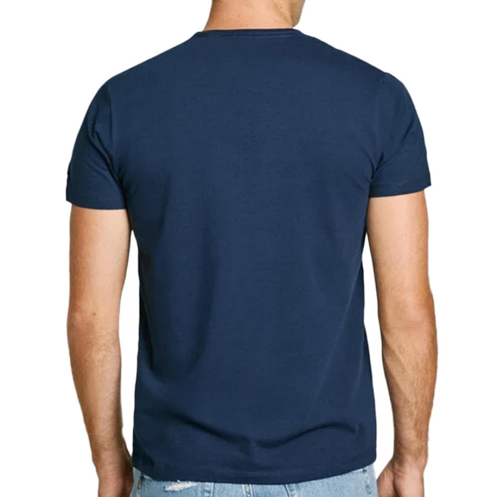 T-shirt Marine Homme Pepe Jeans Original Basic 508212 2