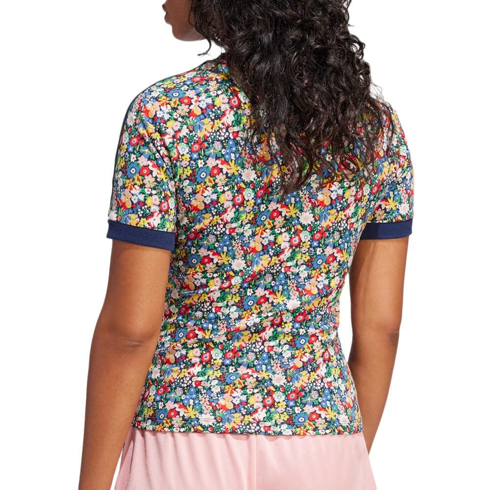 T-Shirt Noir/Jaune Femme Adidas Liberty Cali 2